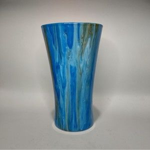 Glass Vase Flowers Office Desk